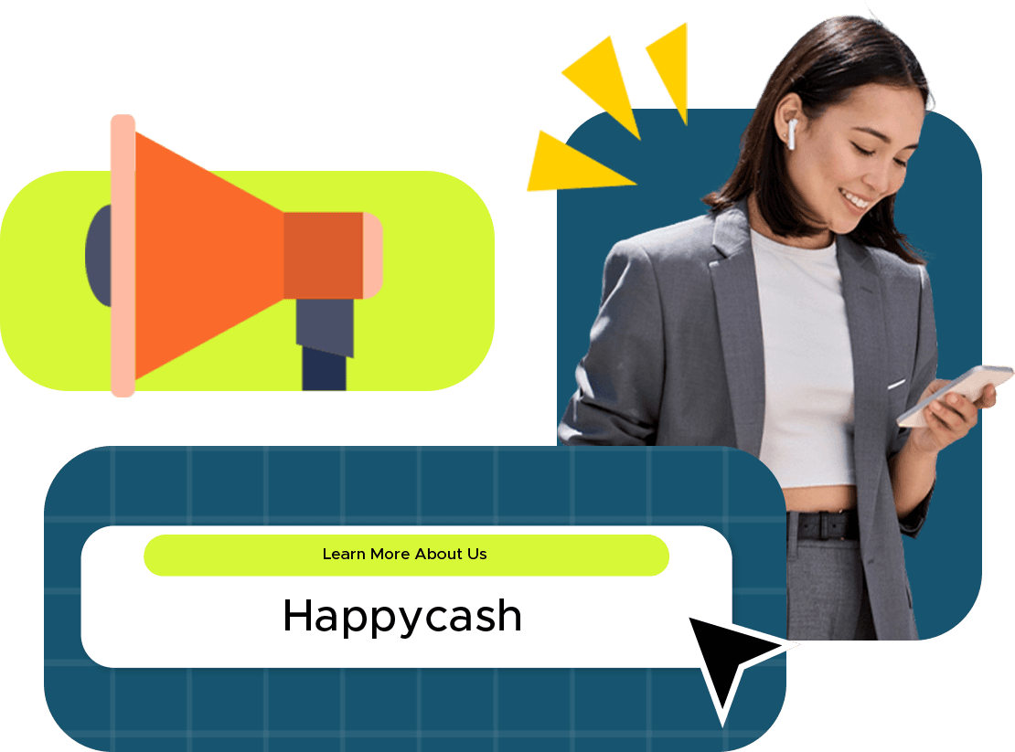 A happy woman feeling financially secure